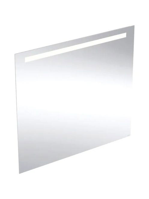 Geberit Option Basic Square tükör felső világítással 100x90 cm, eloxált alumínium 502.814.00.1