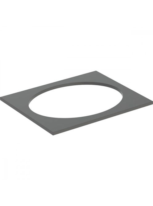 Geberit Selnova Square mosdópult 59,1x47,5 cm, matt láva 502.861.00.1