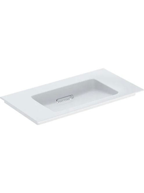 Geberit ONE mosdó hátsó lefolyóval 90x48 cm túlfolyó és csapfurat nélkül, KeraTect bevonat 505.005.00.1