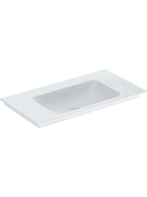 Geberit One beépíthető mosdó 90x48 cm csaplyuk és túlfolyó nélkül, KeraTect felület bevonattal 505.011.01.3