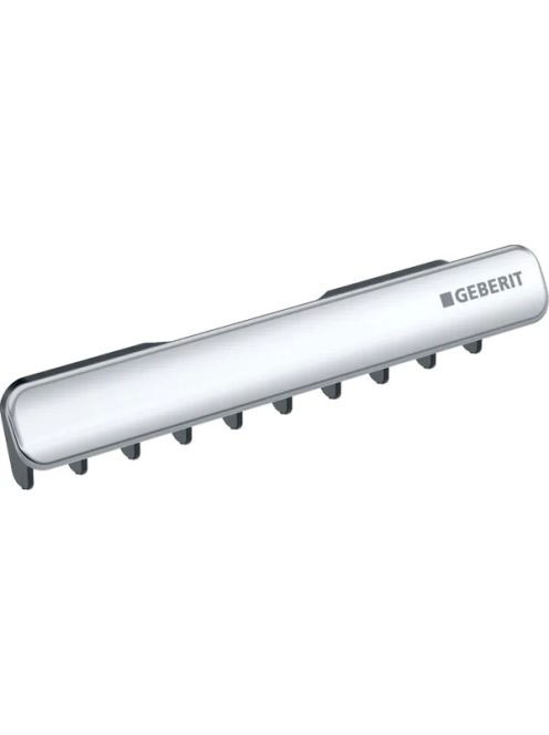 Geberit One lefolyó panel fésűs szűrőbetéttel, mágneses rögzítéssel, fényes króm 505.082.21.1