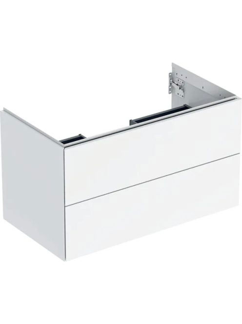 Geberit One alsó szekrény mosdóhoz 2 fiókkal 88,8x47 cm, magasfényű fehér 505.263.00.1