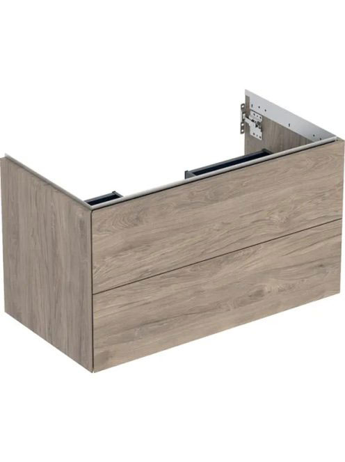 Geberit One alsó szekrény mosdóhoz 2 fiókkal 88,8x47 cm, hikoridió 505.263.00.6