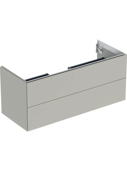 Geberit One alsó szekrény mosdóhoz 2 fiókkal 118x47 cm, matt greige 505.265.00.7