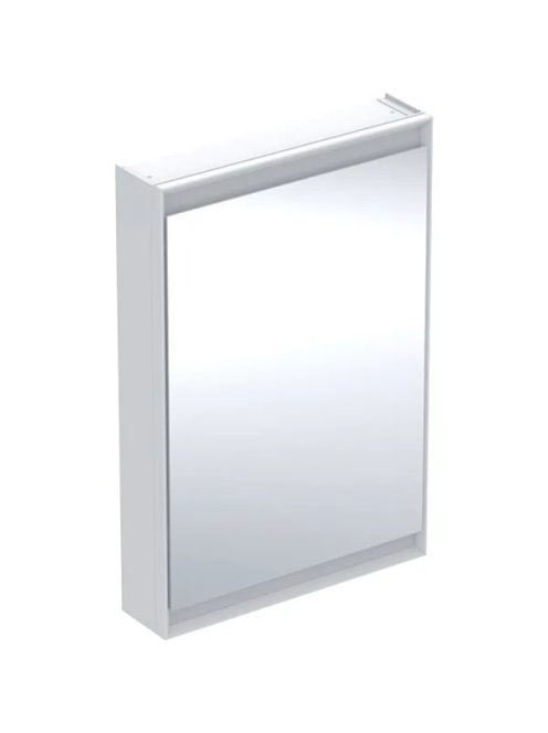 Geberit One tükrös szekrény jobbra nyíló ajtóval 60x90 cm, világítással, fehér 505.811.00.2