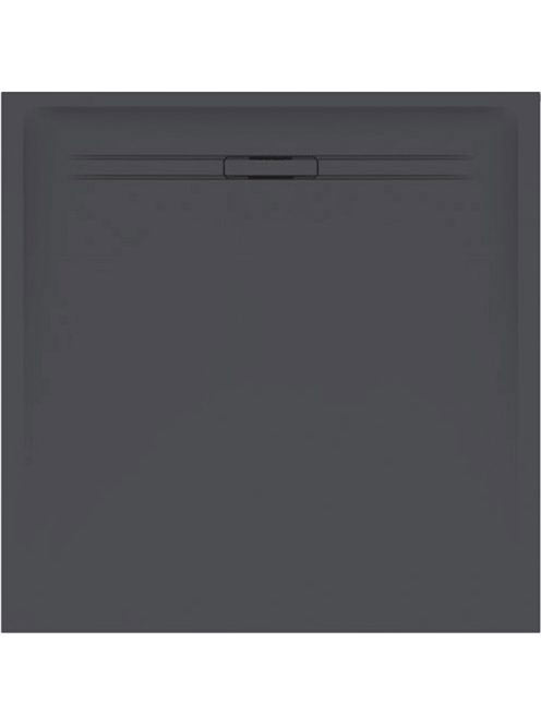 Geberit Sestra szögletes zuhanytálca 80x80 cm, strukturált pala, grafit 550.292.00.2