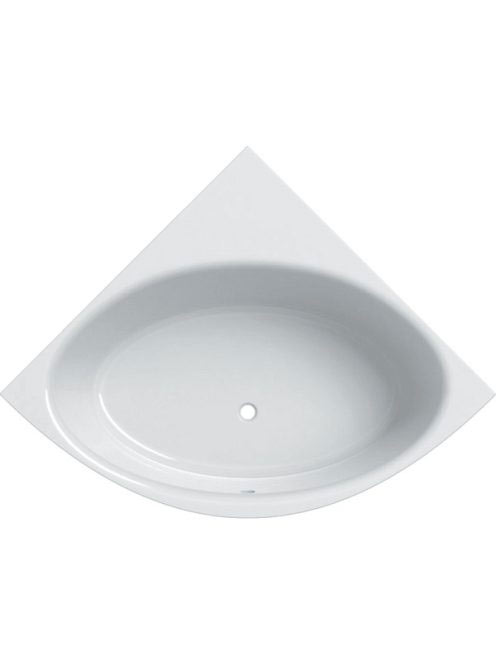 Geberit Selnova 135x135 cm sarokkád lábakkal, fényes fehér 554.287.01.1