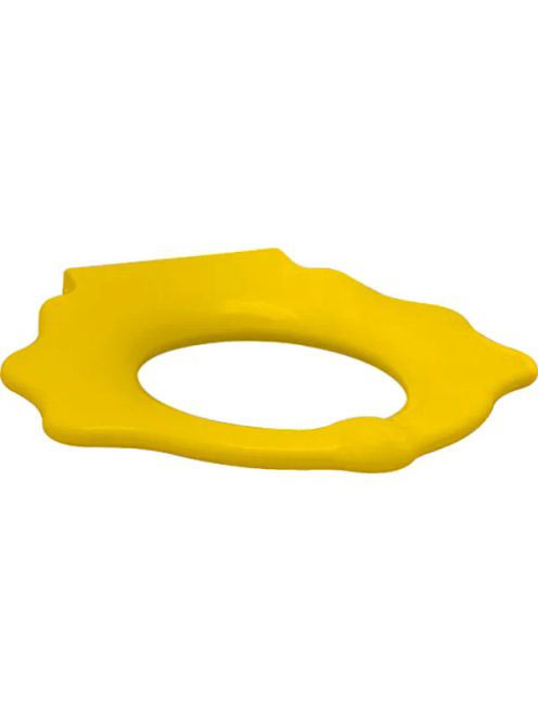 Geberit Bambini gyermek WC-ülőkarima támaszkodóval, teknősbéka design, sárga 573372000