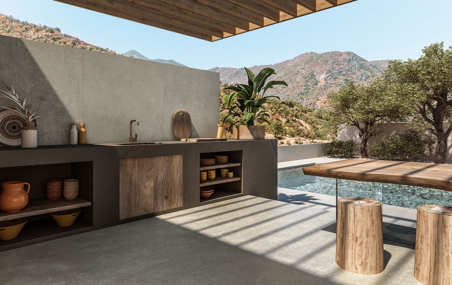 Gigacer Terra Konyhai burkolólap | Csempék és Járólapok