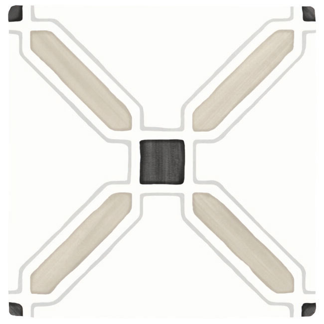 Harmony Tanger Sand Cross falicsempe és padlólap 12,3x12,3 cm