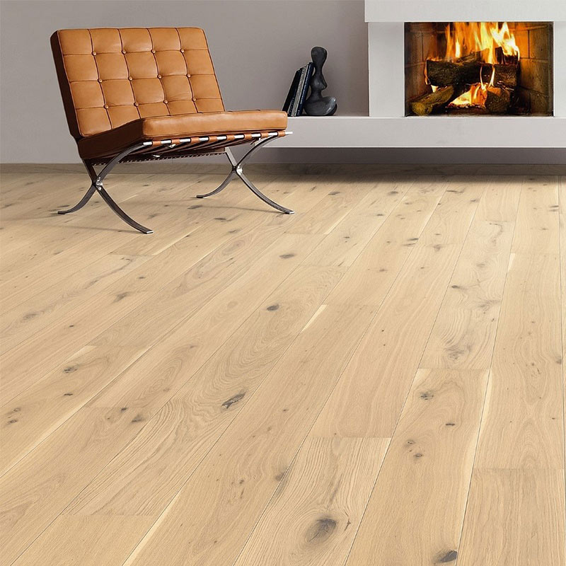 Haro Oak Light White Universal brushed permaDur parketta