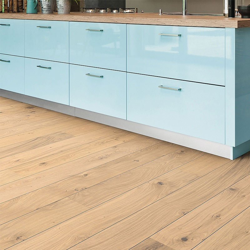 Haro Oak Puro White Universal brushed naturaLin plus parketta