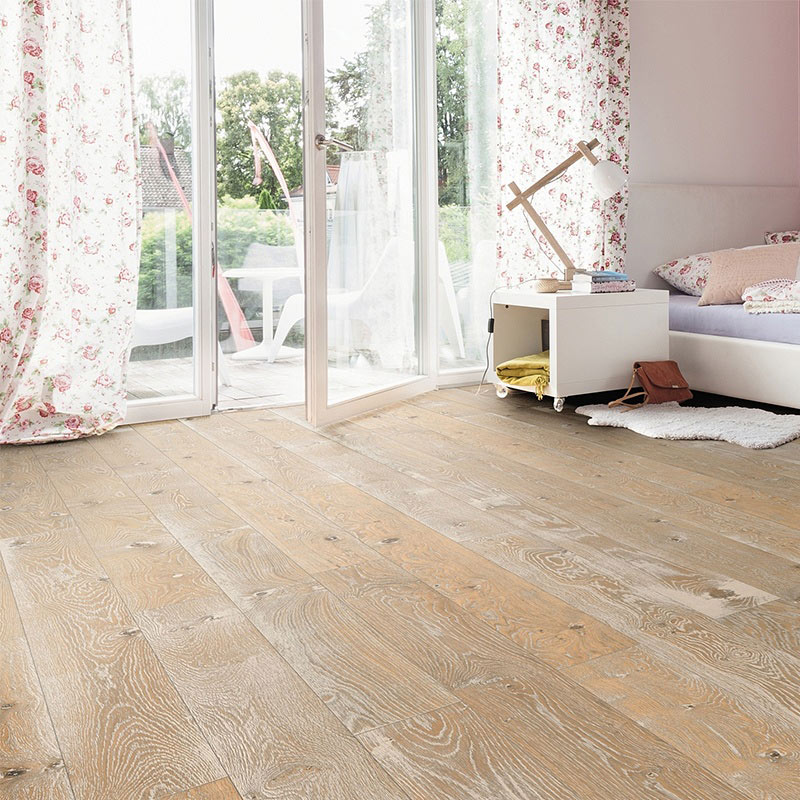 Haro Oak Atelier Sauvage retro brushed naturaLin plus parketta