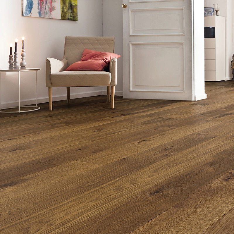 Haro Smoked Oak Universal Alpine brushed naturaLin plus parketta