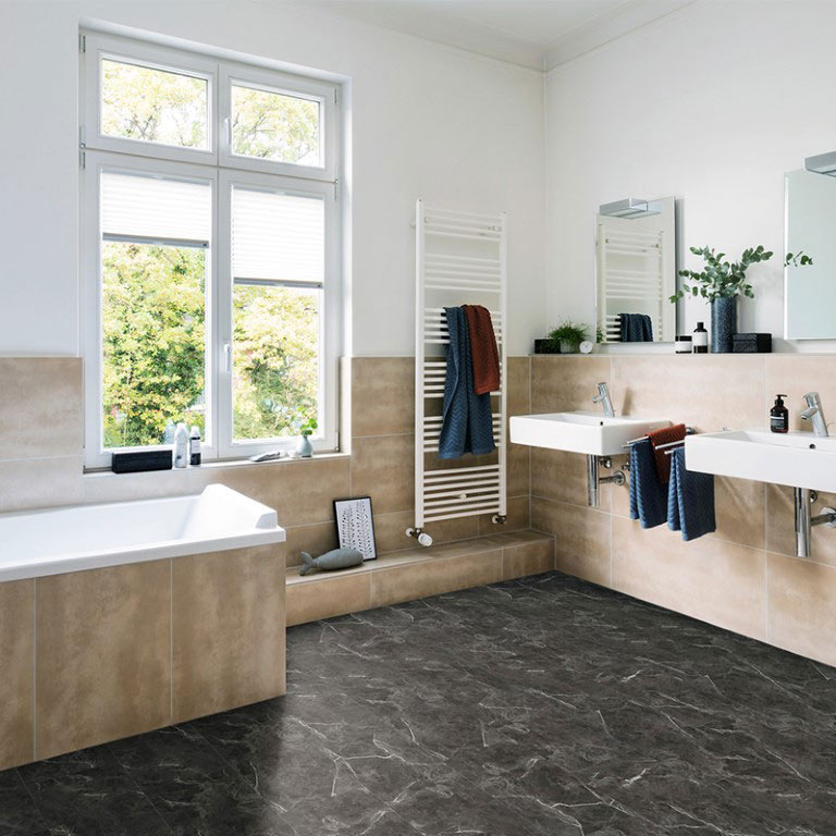 Haro Disano Marble Anthrazit Design 540367 padlólap