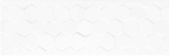 Valore Hexagon White 25 x 75 falicsempe