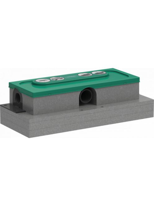 Hansgrohe uBox universal alapkészlet lineáris zuhanylefolyóhoz, lapos telepítéshez 01000180