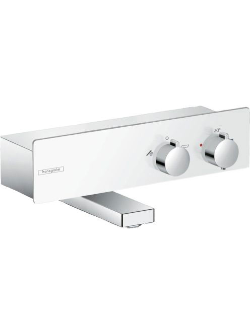 Hansgrohe ShowerTablet 350 termosztátos kádcsaptelep falsíkon kívüli szereléshez fehér/króm 13107400