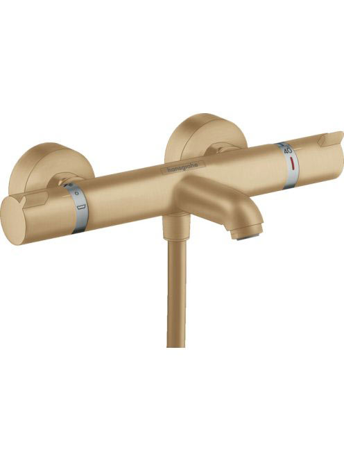 Hansgrohe Ecostat Comfort szálcsiszolt bronz termosztátos kádcsaptelep 13114140