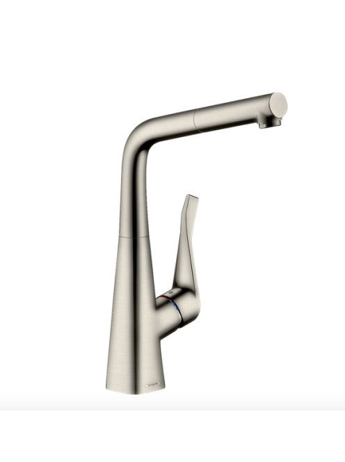 Hansgrohe Metris mosogató csaptelep kihúzható kifolyóval 14821800