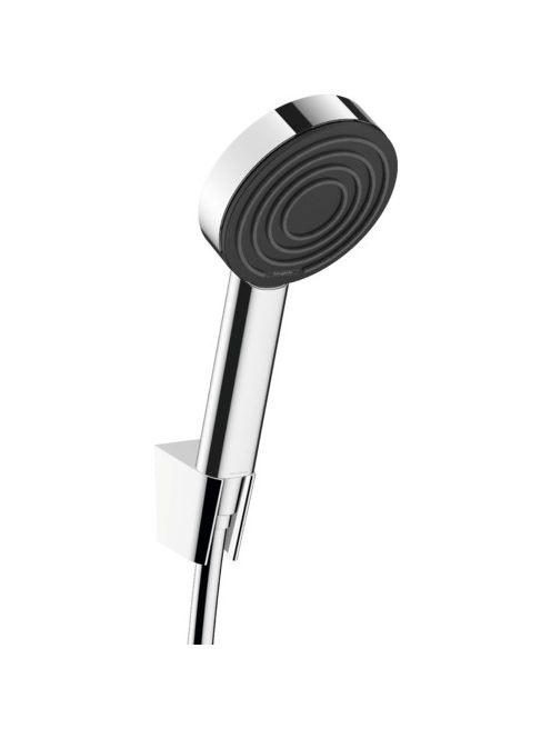 Hansgrohe Pulsify S zuhanytartó szett 105, 1 jet, 125 cm zuhanytömlő, króm 24301000