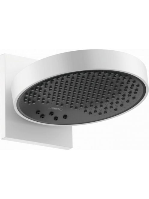 Hansgrohe Rainfinity ívelt fejzuhany 250 EcoSmart, fali csatlakozással matt fehér 26233700