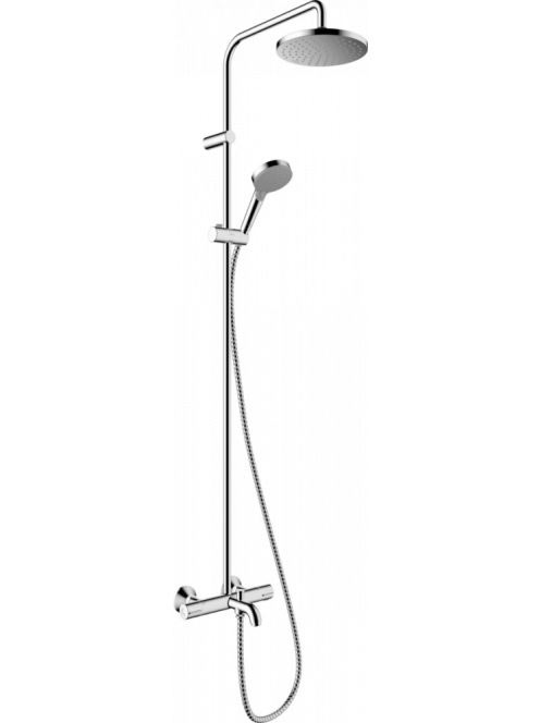 Hansgrohe Vernis Blend Zuhanyrendszer 200, 1 jet, kádtermosztáttal króm 26274000