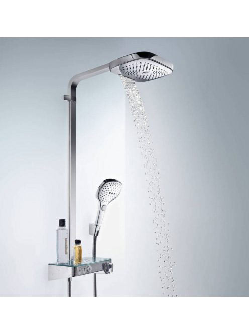 Hansgrohe Raindance Select E 300 3jet fehér/króm zuhanyrendszer 27127400