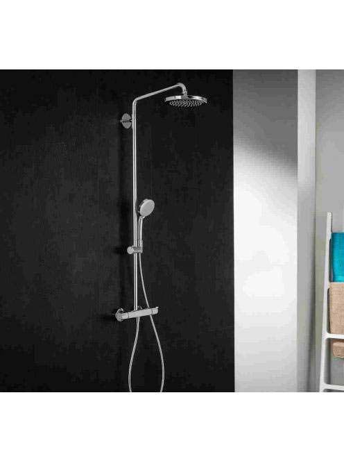 Hansgrohe Croma zuhanyrendszer 220 1jet termosztáttal, króm 27185000