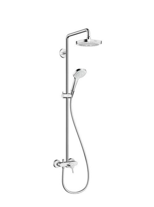 Hansgrohe Croma Select E 180 zuhanyrendszer 2jet fehér/króm 27258400