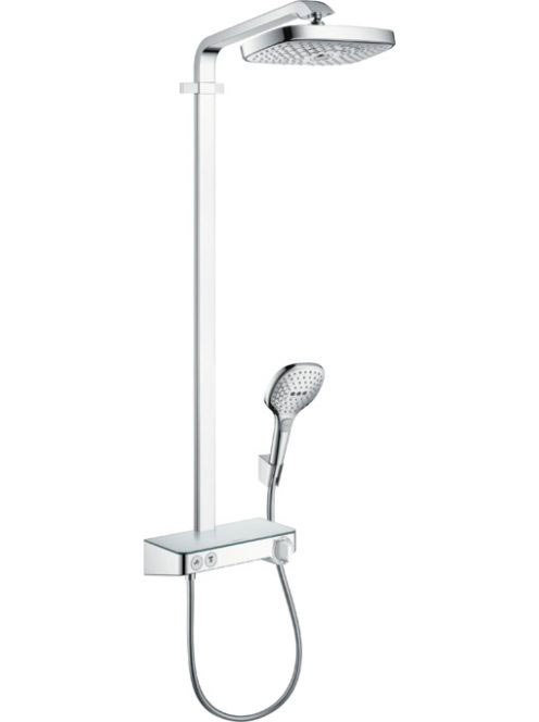 Hansgrohe Raindance Select E zuhanyrendszer EcoSmart, termosztátos csapteleppel, króm 27283000