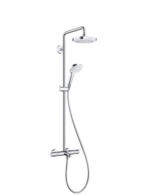Hansgrohe Croma Select E zuhanyrendszer 180 2jet fehér/króm 27352400