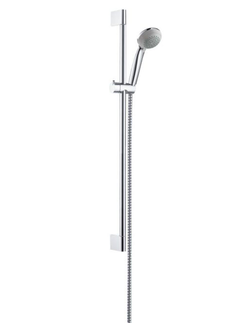 Hansgrohe Crometta 85 zuhanyszett Mono 65 cm-es zuhanyrúddal, EcoSmart+, króm 27652000