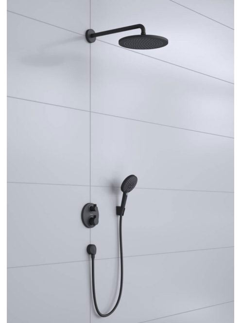 Hansgrohe Croma zuhanyrendszer 280 1 jet, Ecostat S, matt fekete 27961670