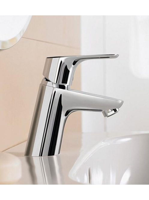 Hansgrohe Focus mosdócsaptelep 70 Push-Open lefolyógarnitúrával 31604000