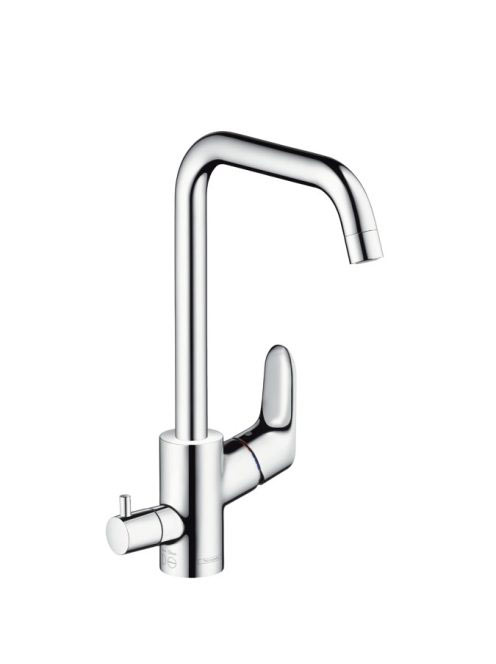 Hansgrohe Focus M41 mosogató csaptelep szeleppel, króm 31823000