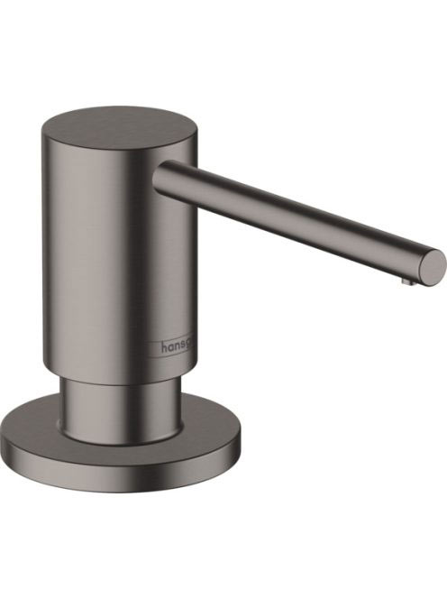 Hansgrohe A41 folyékony szappan és mosogatószer adagoló, szálcsiszolt fekete króm 40438340