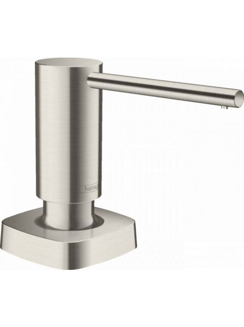 Hansgrohe A71 folyékony szappan és mosogatószer adagoló, rozsdamentes acél hatású 40468800