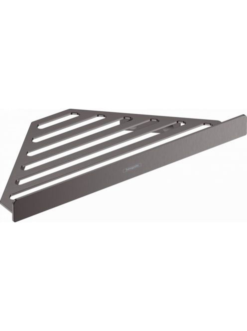 Hansgrohe AddStoris Sarokkosár szálcsiszolt fekete króm 41741340