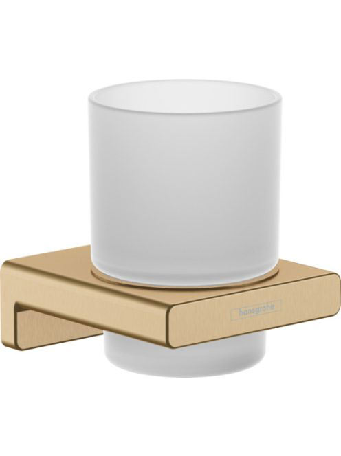 Hansgrohe AddStoris Fogkefe tartó pohár szálcsiszolt bronz 41749140