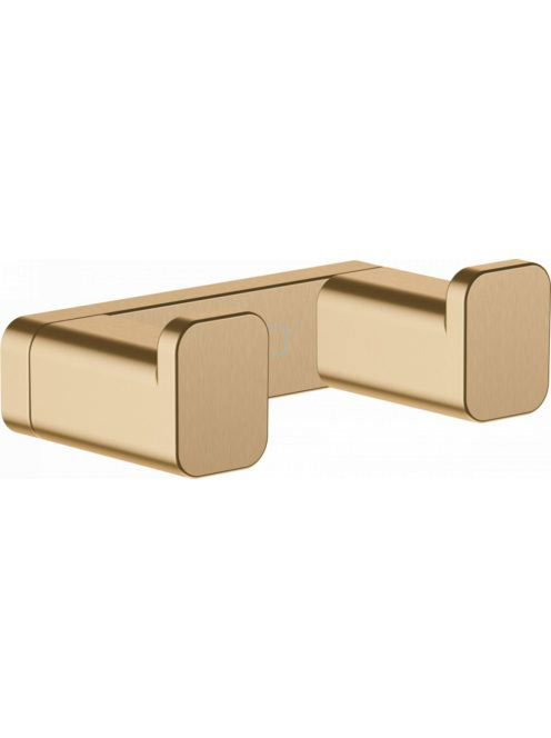 Hansgrohe AddStoris Törölköző horog két kampóval szálcsiszolt bronz 41755140