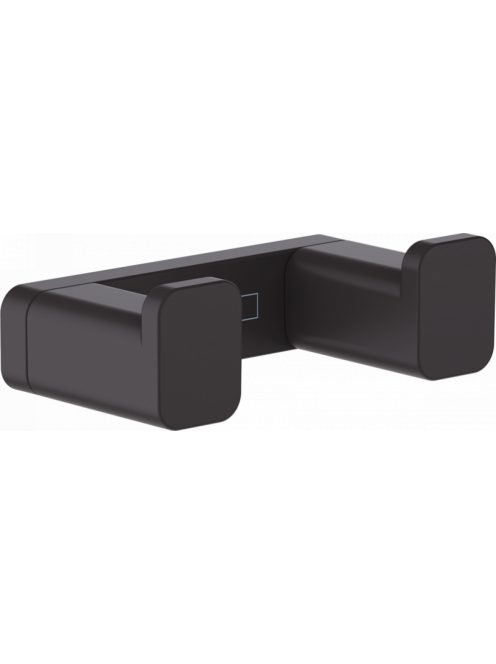 Hansgrohe AddStoris Törölköző horog két kampóval matt fekete 41755670