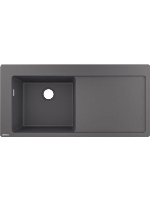 Hansgrohe S51 S5110-F450 Beépített mosogató jobb oldali csepegtetővel kőszürke 43330290