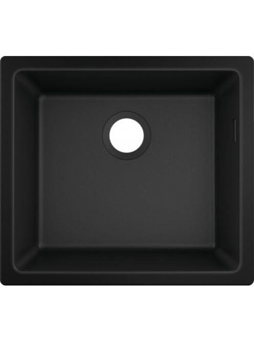 Hansgrohe S51 S510-U450 munkalap alá rögzített mosogató 450 grafit fekete 43431170