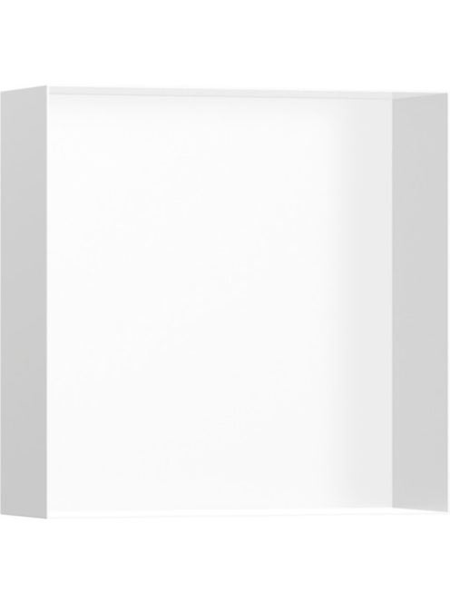 Hansgrohe XtraStoris Minimalistic Falfülke nyitott kerettel, 30 x 30 x 10 cm matt fehér 56073700