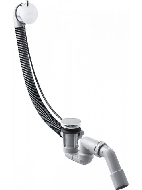 Hansgrohe Flexaplus S készlettel, lefolyó és túlfolyó garnitúrával normál kádakhoz króm 58150000