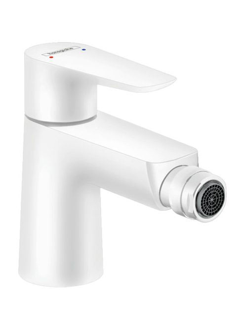 Hansgrohe Talis E matt fehér bidécsaptelep automata lefolyógarnitúrával 71720700
