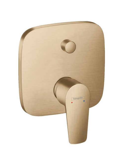 Hansgrohe Talis E szálcsiszolt bronz falsík alatti kádcsaptelep 71745140