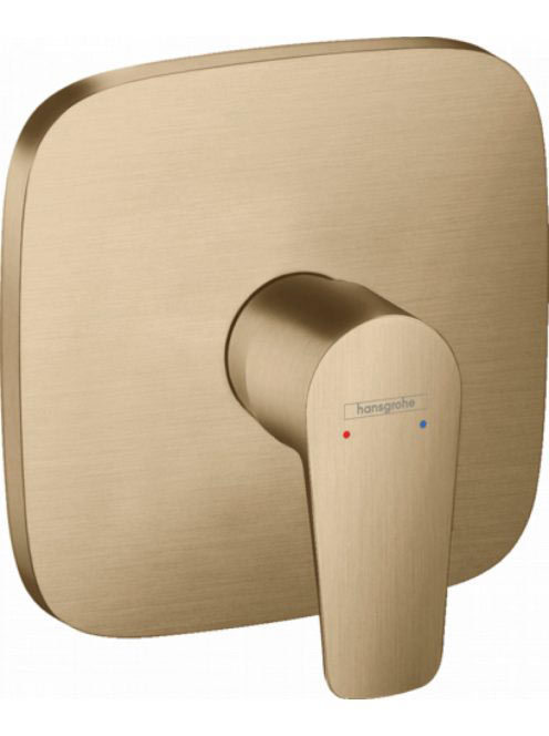 Hansgrohe Talis E szálcsiszolt bronz falsík alatti zuhanycsaptelep 71765140