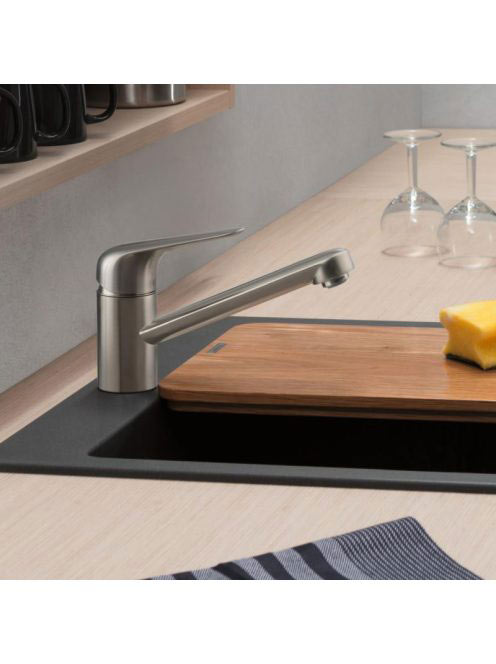 Hansgrohe Focus M42 konyhai csaptelep, rozsdamentes acél hatású 71808800